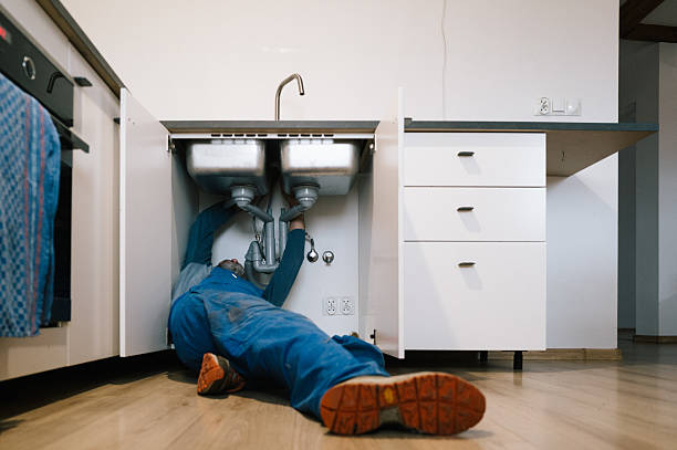 Professional Leak Detection technician working in Antrim, NH